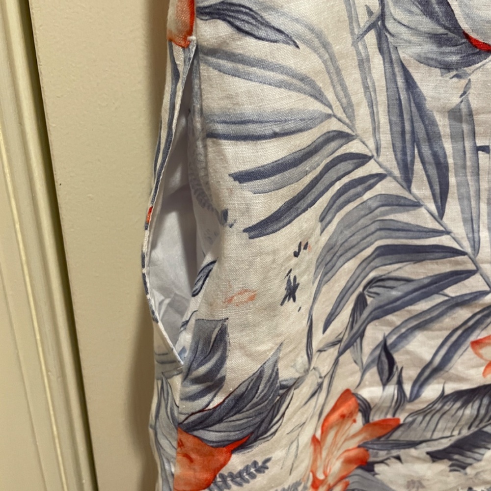 Tommy Bahama Two Palms Floral Print Shift Dress - Picture 6 of 10